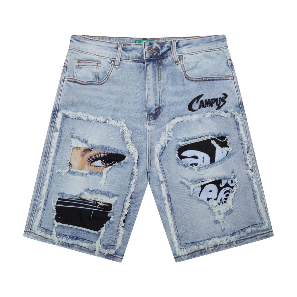 Campus Mirage Denim Jorts