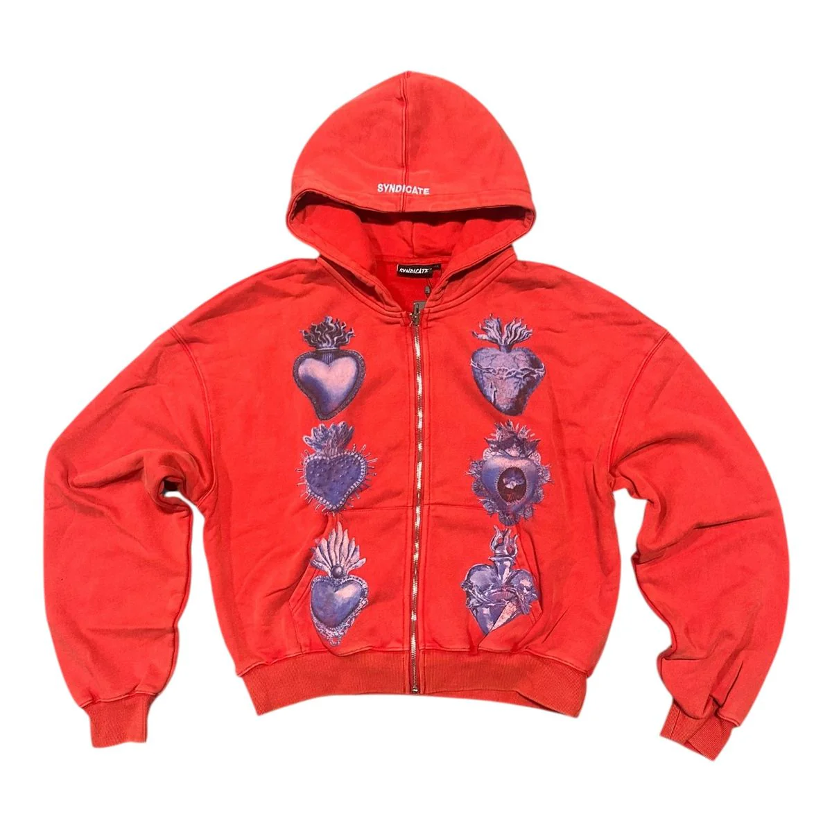 Syndicate “Hearts” Zip Up - Image 2